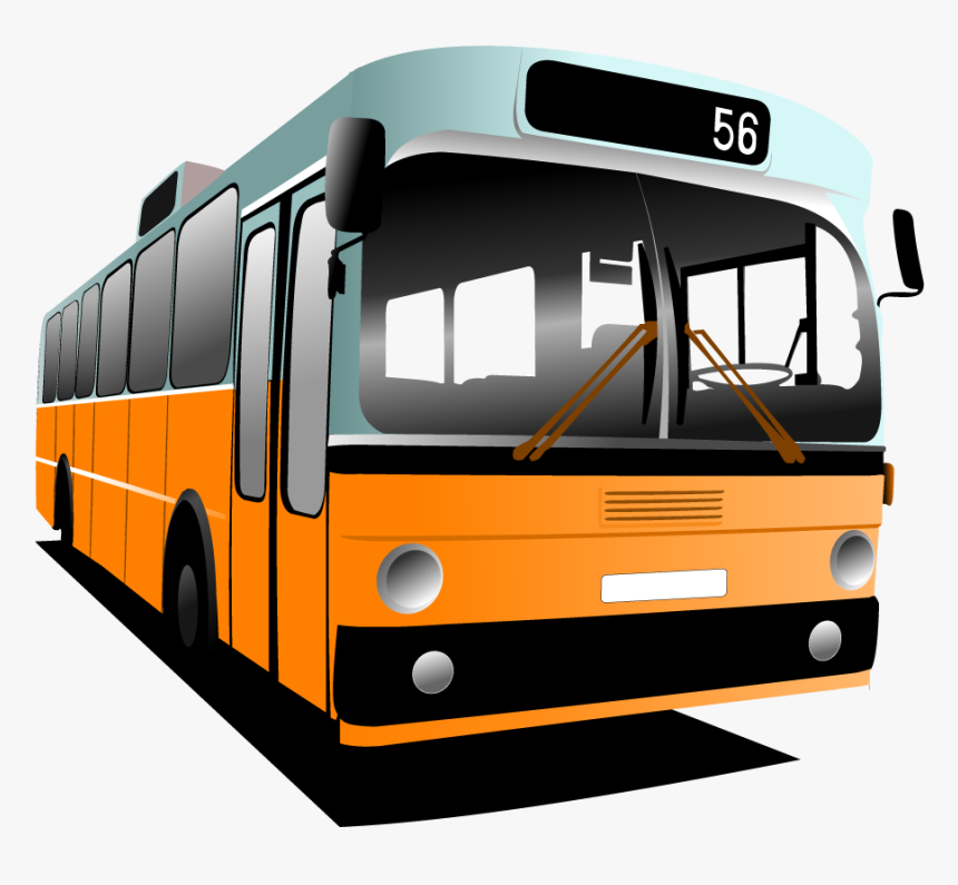 Bus Png City - City Bus Clipart Png, Transparent Png, Free Download