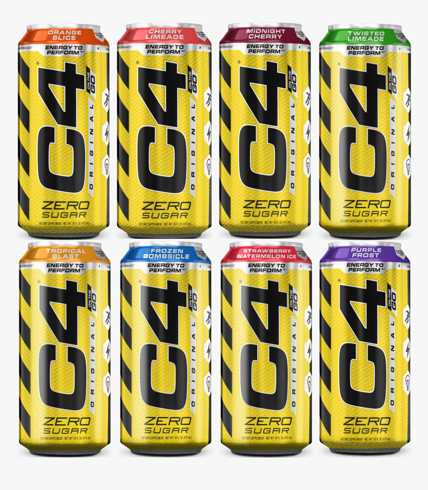 C4 Energy - Caffeinated Drink, HD Png Download, Free Download