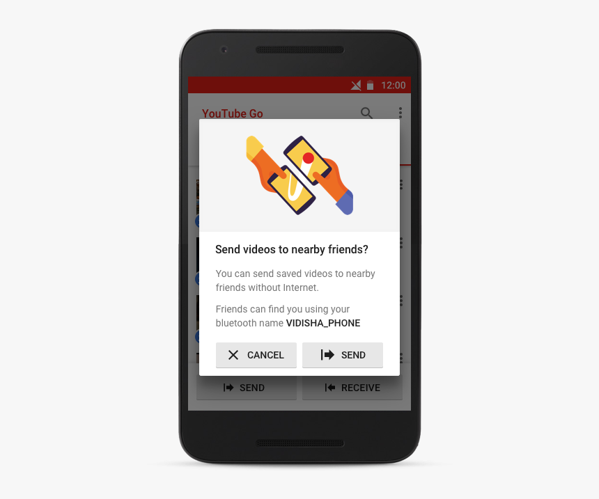 Youtube Go - Android Youtube Go, HD Png Download, Free Download