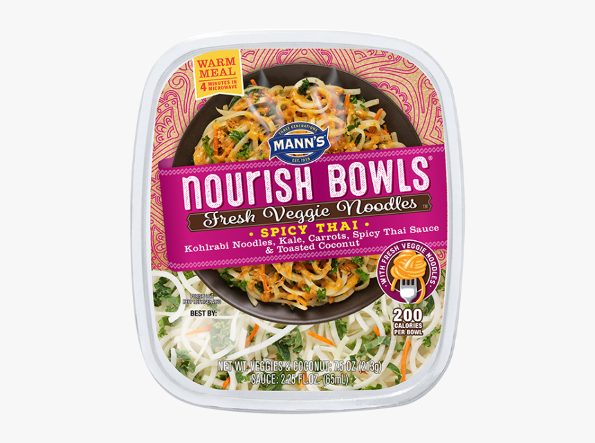 Nourish Bowls Spicy Thai, HD Png Download, Free Download