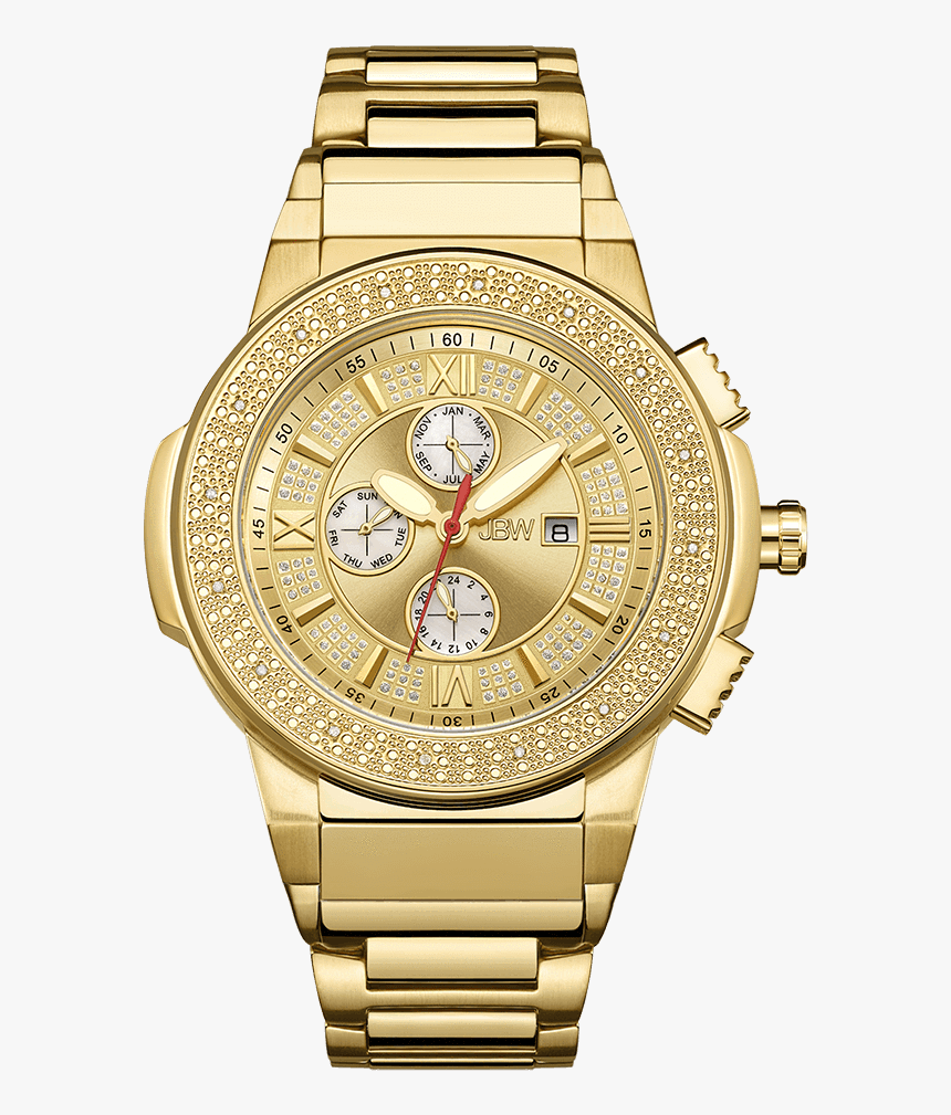 Diamond Watch Png - Guess Gold Watch For Men, Transparent Png, Free Download