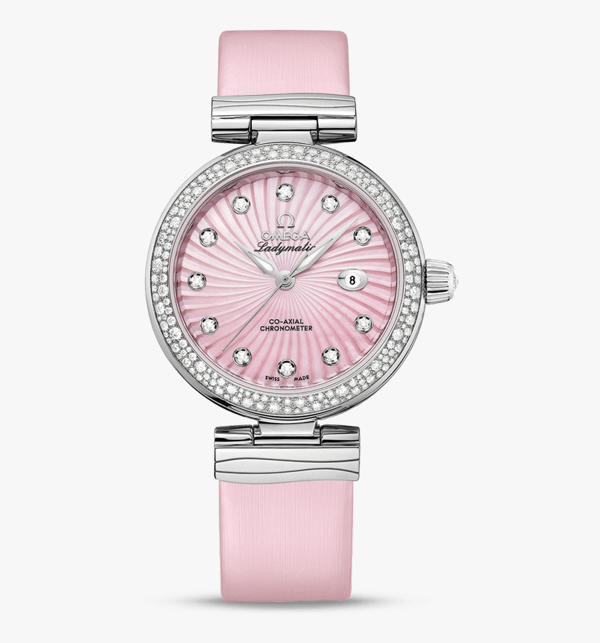 Omega Ladymatic Strap Watch, HD Png Download, Free Download