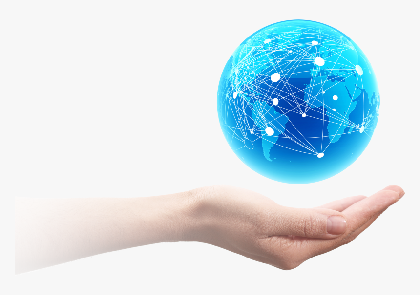 Globe In Hand Png, Transparent Png, Free Download