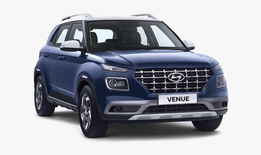 Hyundai Venue Silver Colour, HD Png Download, Free Download