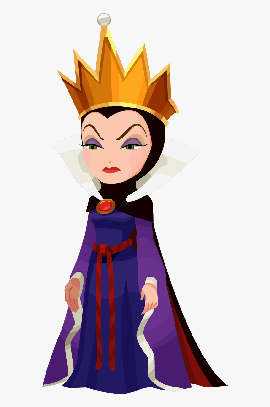 Evil Queen Snow White Clip Art - Queen Clipart Transparent Background, HD Png Download, Free Download