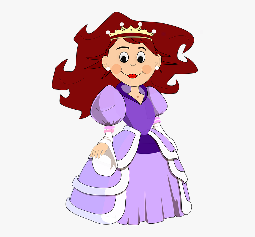 Princess, Queen, Pretty Girl, Royal - Queen Clipart Png, Transparent Png, Free Download