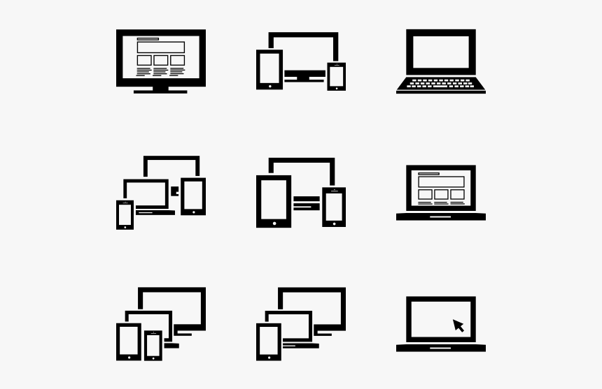 Laptop Vector Png - Screen Icons, Transparent Png, Free Download