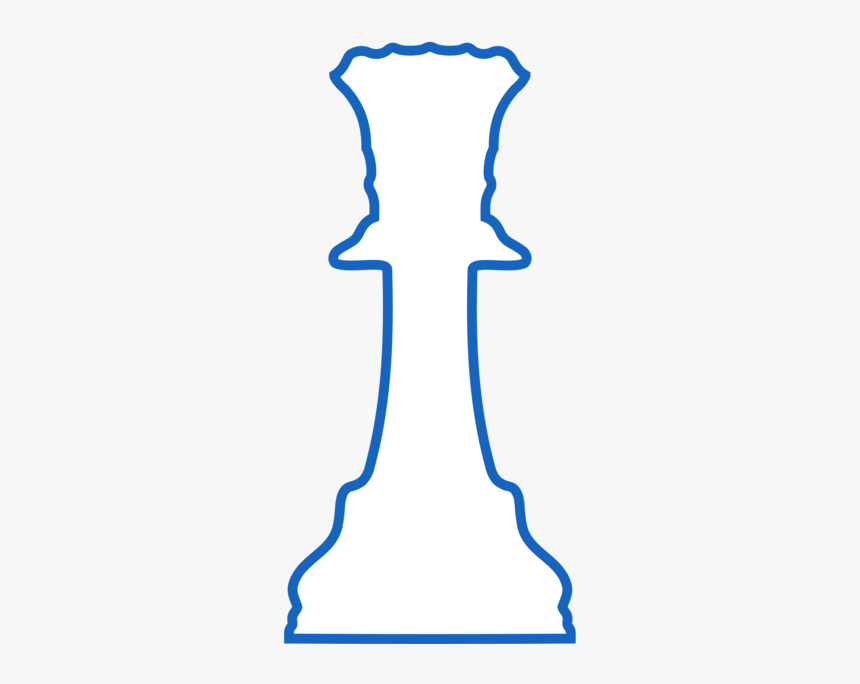 Blue Chess Queen Piece, HD Png Download, Free Download