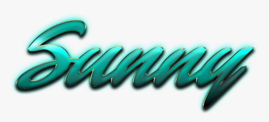 Sunny Name Logo Png - Name Background Hd Png, Transparent Png, Free Download
