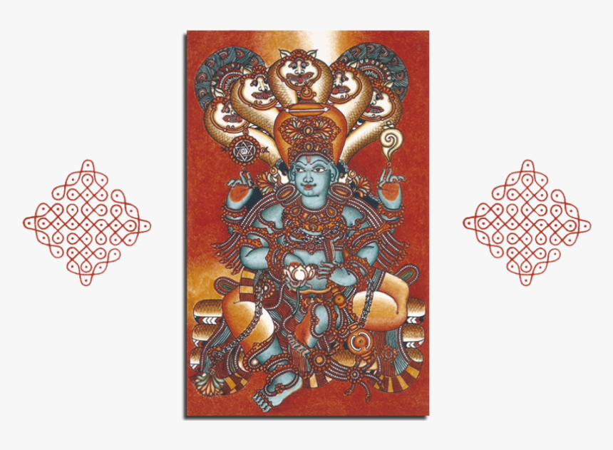 Deity1-1024x614 - Kerala Murals, HD Png Download, Free Download