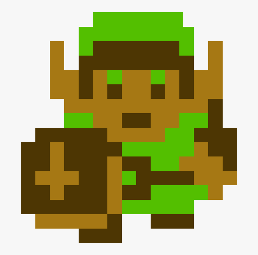 Zelda 8 Bit Link, HD Png Download, Free Download