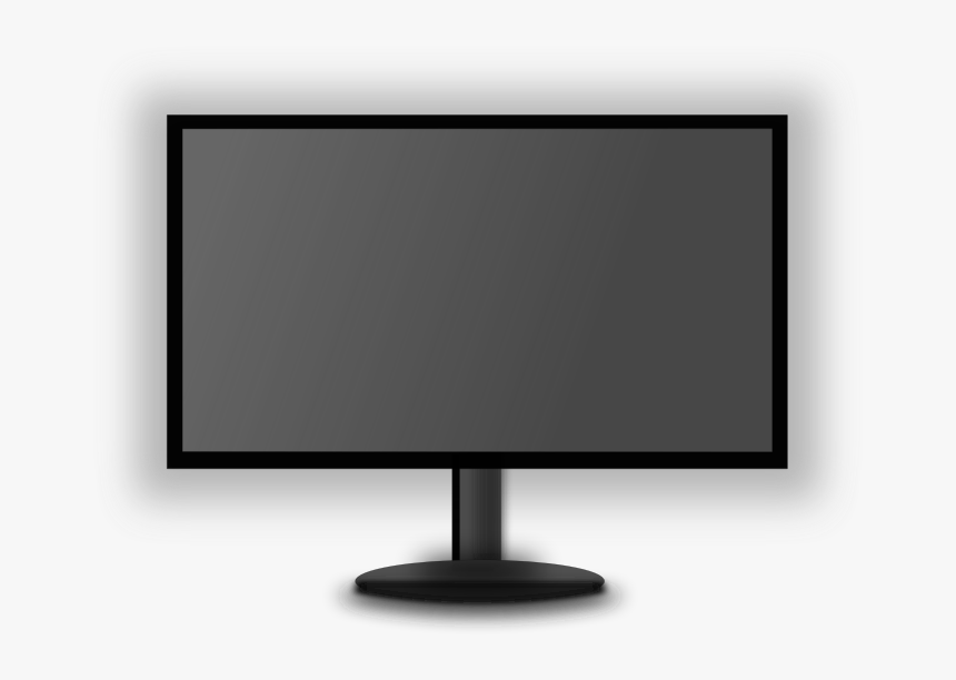 Led Monitor Grey Screen - Led-backlit Lcd Display, HD Png Download, Free Download