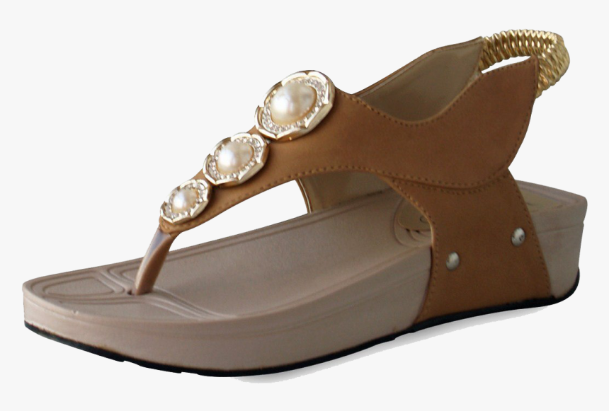 Ladies Sandal Png Image Background - Sandal, Transparent Png, Free Download