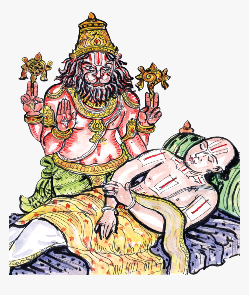 Singaperumal Koil Narasimhar Clipart , Png Download - Illustration, Transparent Png, Free Download