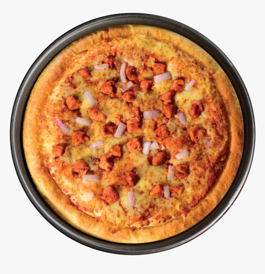 Chicken Tikka Pizza Top View, HD Png Download, Free Download