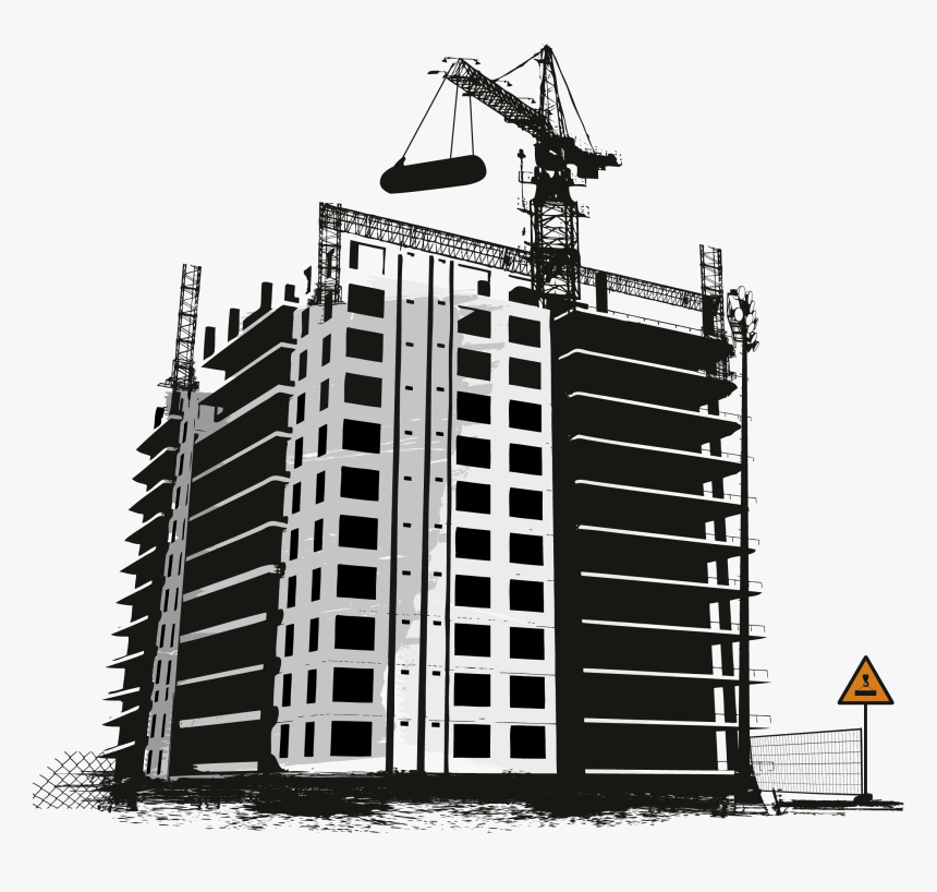 Transparent Building Clipart - Building Construction Clip Art, HD Png Download, Free Download