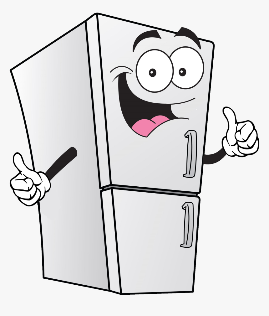 Cartoon Refrigerator Clipart, HD Png Download, Free Download