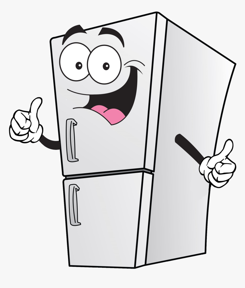 Clip Art Cartoon Clip Art Transprent - Refrigerator Clipart, HD Png Download, Free Download