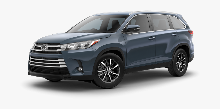 2017 Toyota Highlander Blue, HD Png Download, Free Download