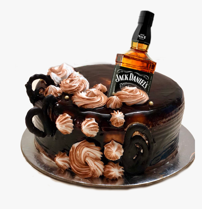 Birthday Jack Daniel Cake, HD Png Download, Free Download