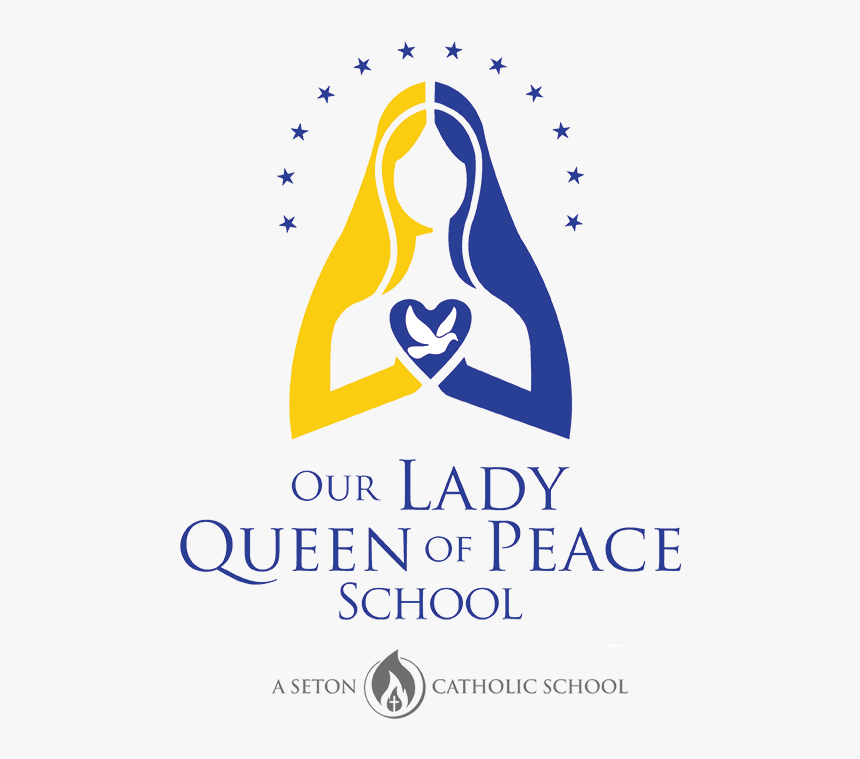Our Lady Queen Of Peace Logo - Milwaukee Olqp, HD Png Download, Free Download