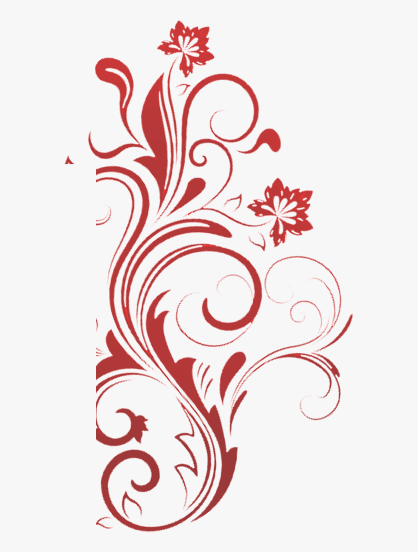 Black And White Flower Design, HD Png Download, Free Download