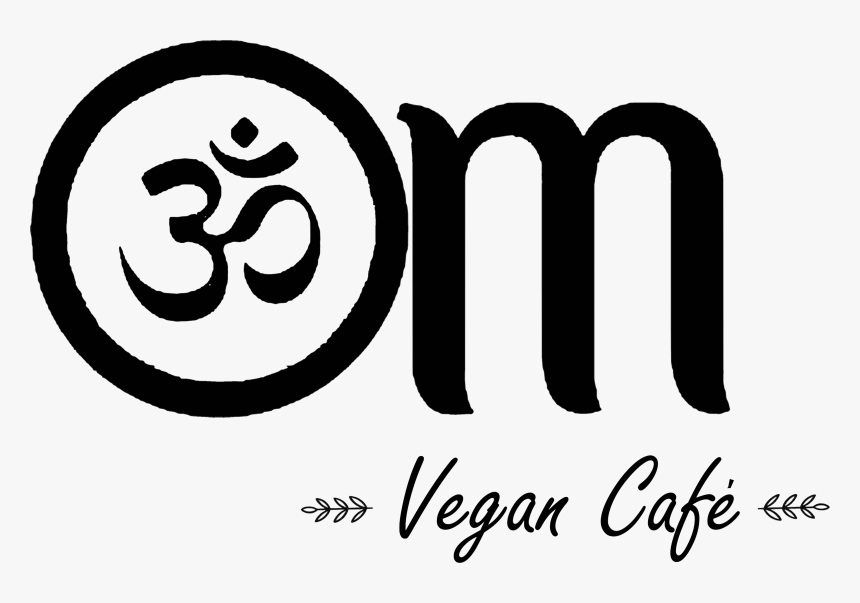 Om Vegan Cafe - Aum Symbol, HD Png Download, Free Download