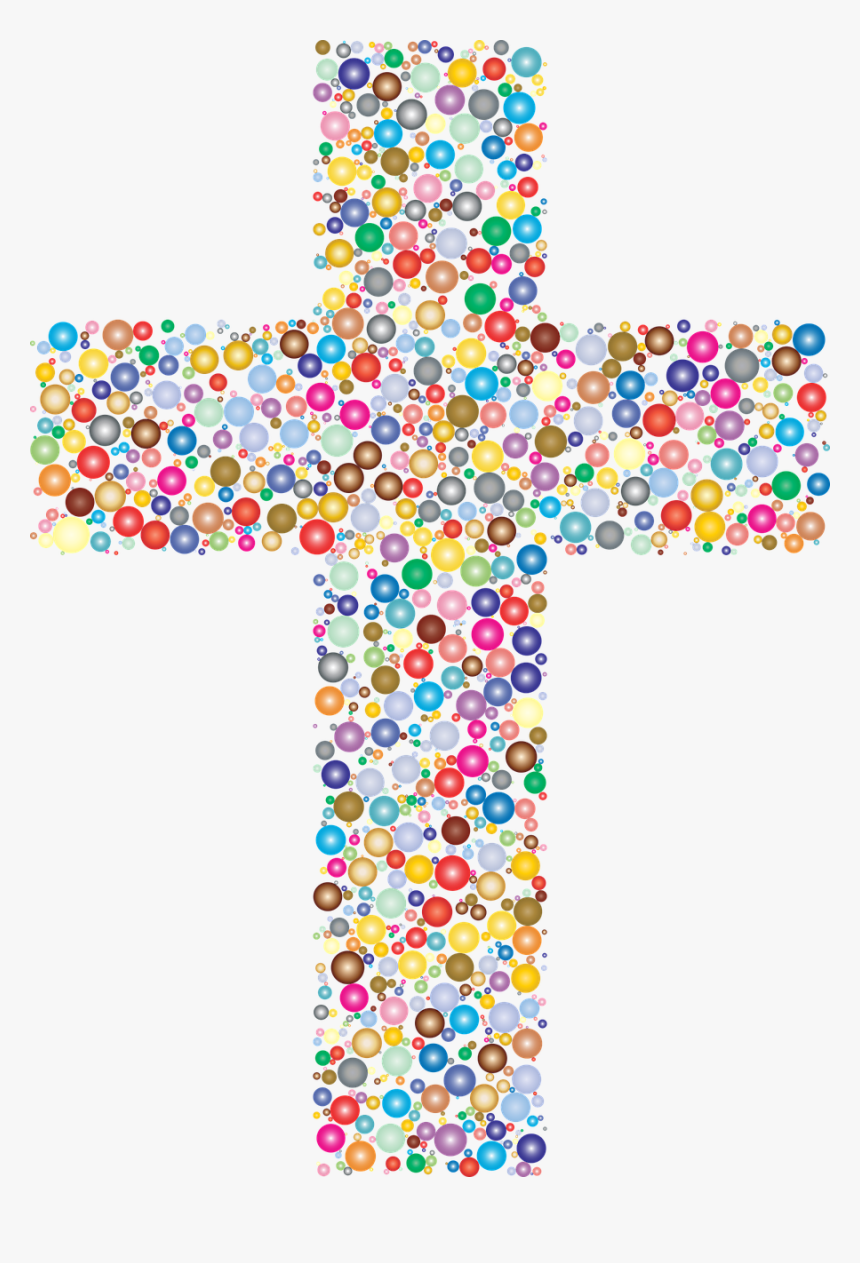 Colorful Cross Transparent Background, HD Png Download, Free Download