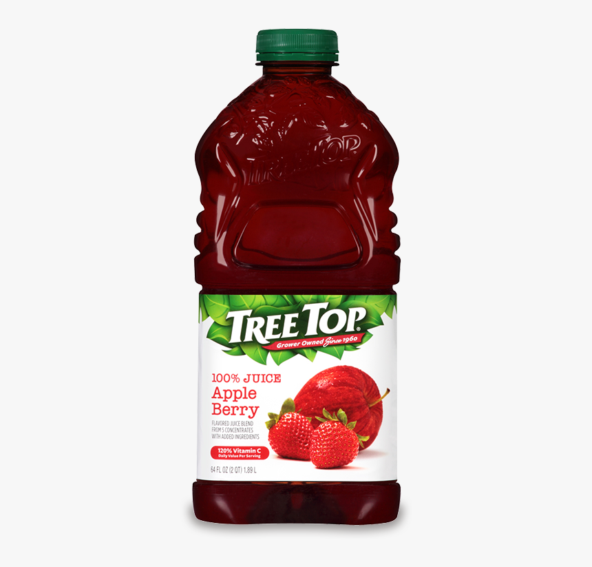 Tree Top Apple Berry - Tree Top Apple Grape Juice, HD Png Download, Free Download