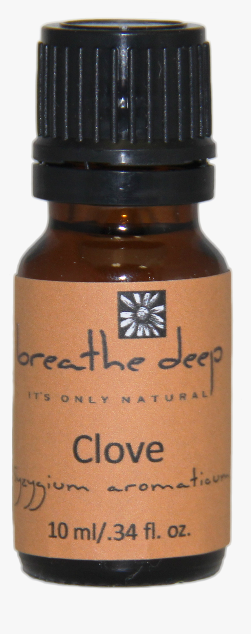 Breathe Deep Clove Essential Oil - Glass Bottle, HD Png Download, Free Download