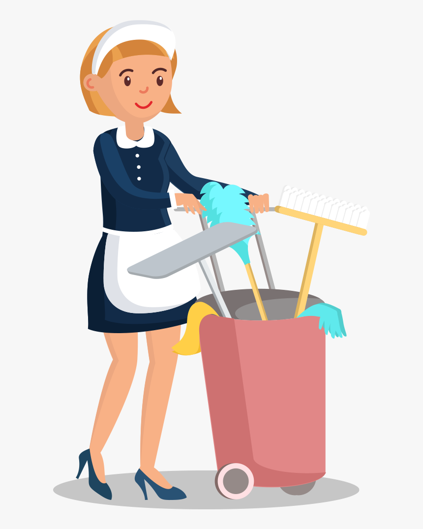 Cleaning Service Worker Cartoon Png , Transparent Cartoons - Cleaning  Service Worker Cartoon Png, Png Download - kindpng