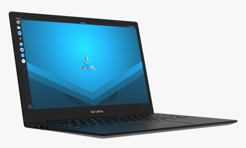 Star Labtop Mk Iii Linux Laptop Computer Open Showing - Star Labtop Mk Iii, HD Png Download, Free Download