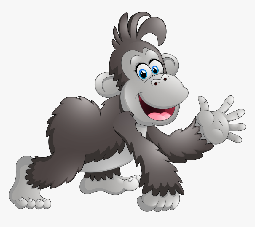 Clip Art Monkey Cartoon Png - Monkey Cartoon Png, Transparent Png, Free Download