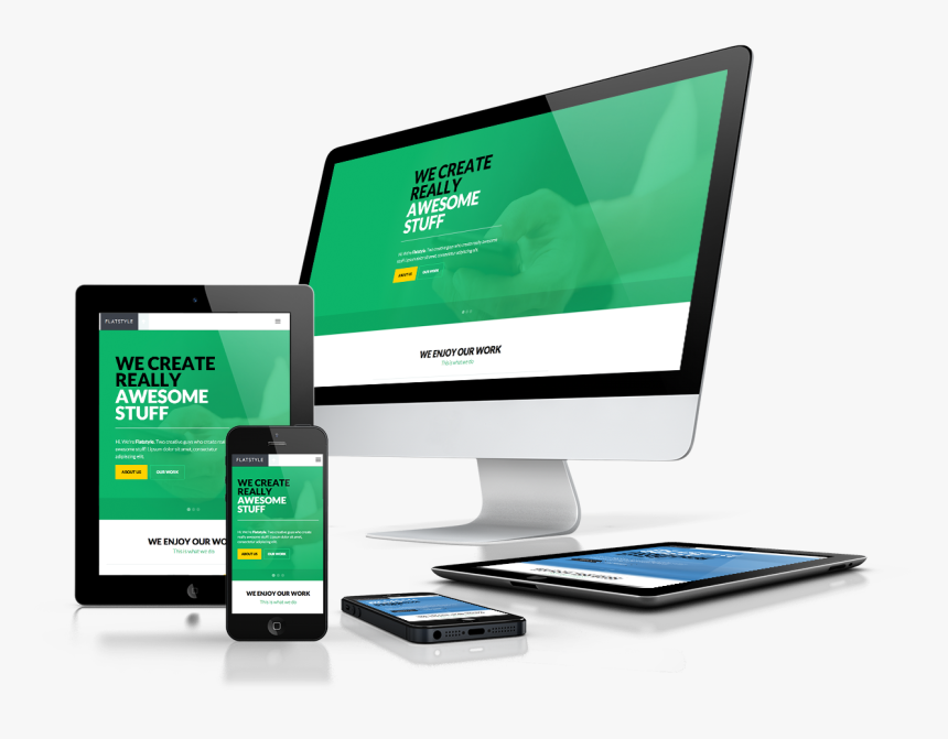 Web Site Mockup Png, Transparent Png, Free Download
