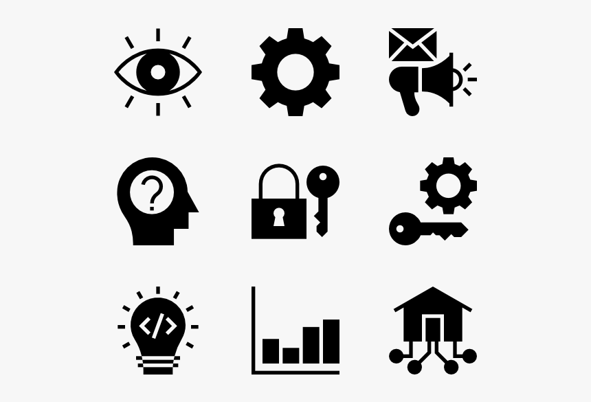 Web Design & Development - Information Technology Icon Vector, HD Png Download, Free Download