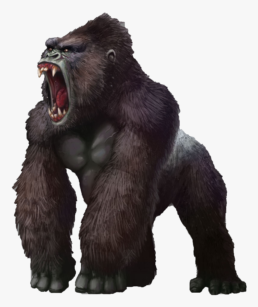 Giant Ape Fantasy Art, HD Png Download, Free Download