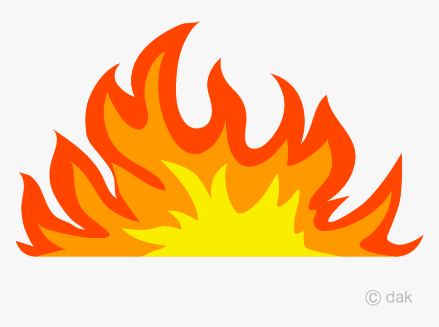 Flame Wide Clipart Free Picture Transparent Png - Flame Clipart, Png Download, Free Download