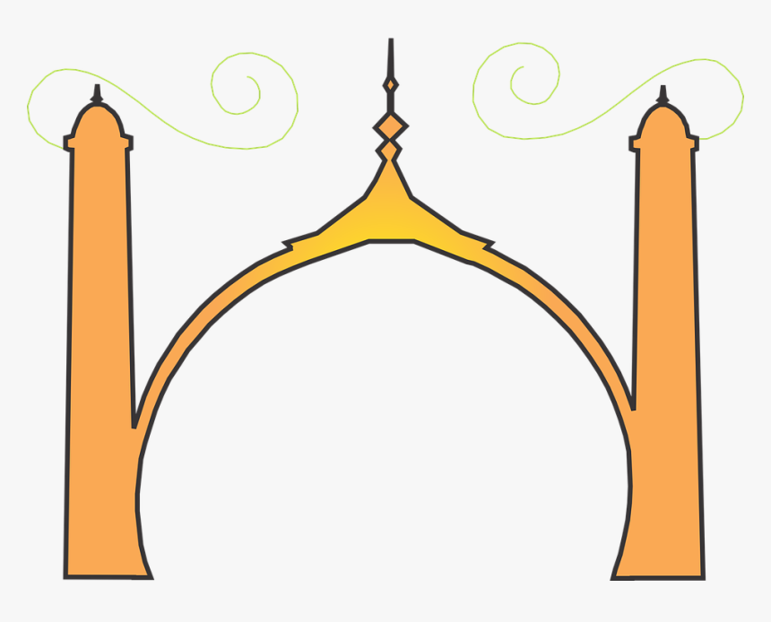 Taj Mahal Gambar Kubah Masjid Kartun Hd Png Download Kindpng