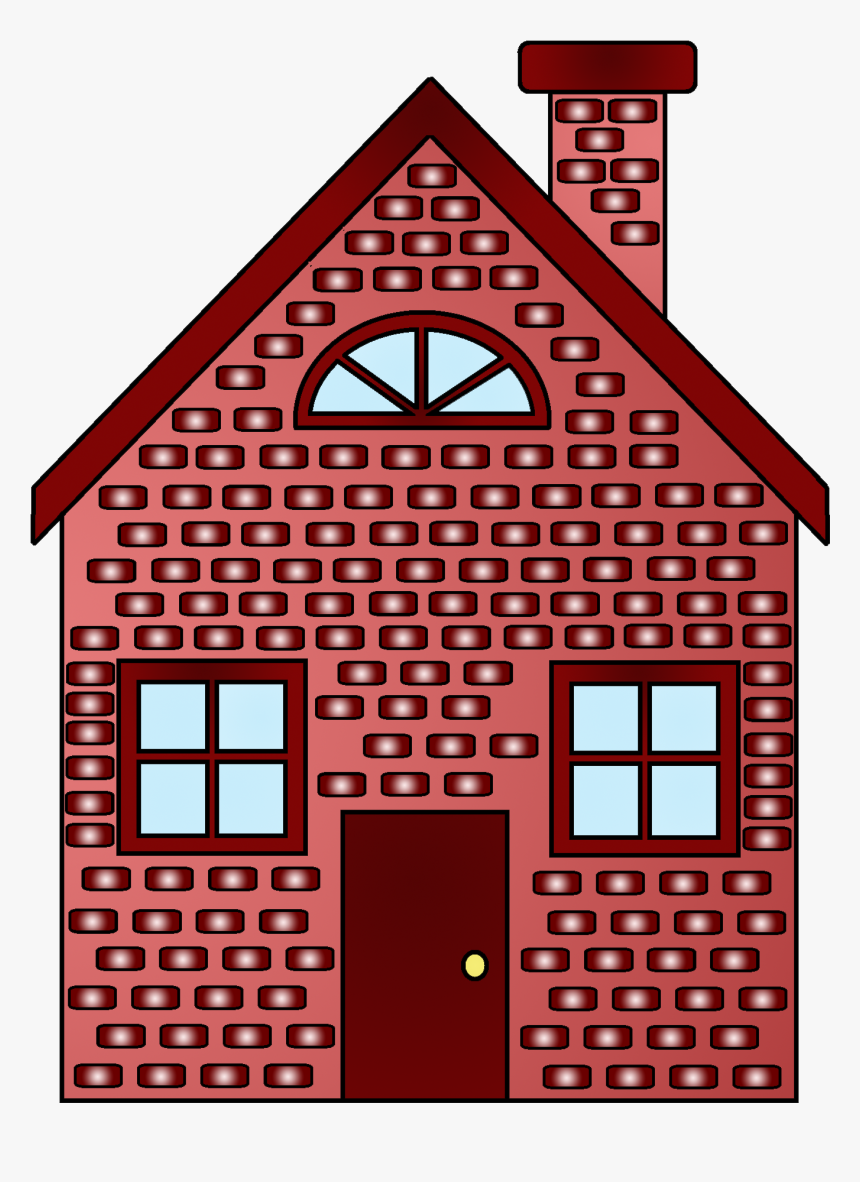 Clip Art Clip Stock Techflourish Collections - Brick House 3 Little Pigs, HD Png Download, Free Download