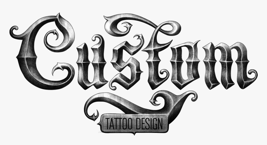 Drawing Dice Tattoo Design - Calligraphy, HD Png Download, Free Download