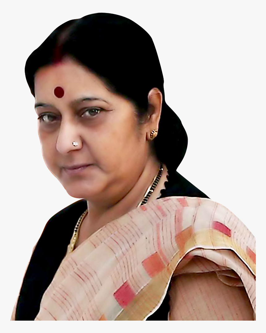 Harsimrat Kaur Badal And Sushma Swaraj , Png Download - Sushma Swaraj, Transparent Png, Free Download