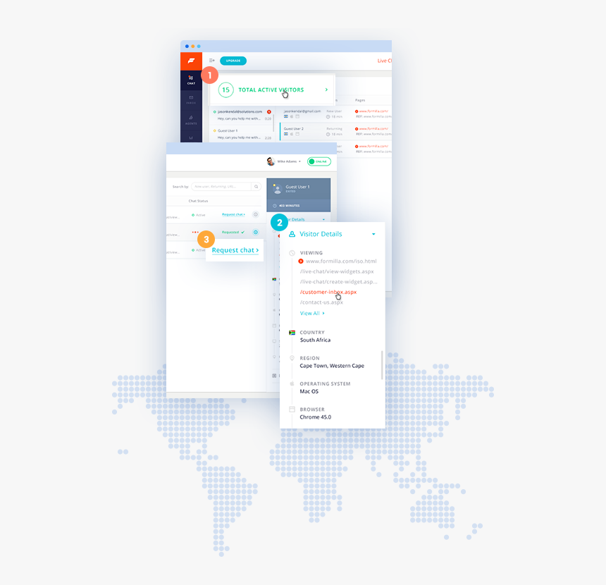 Map Of Stantec Offices, HD Png Download, Free Download