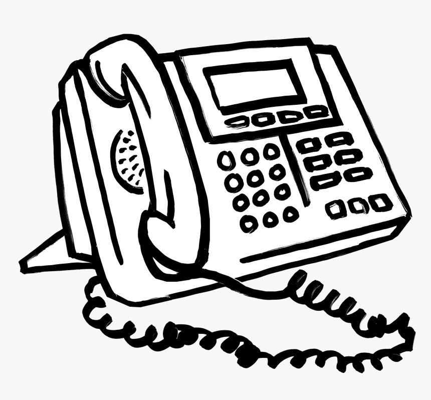 Office Phone Call - Telephone Phone Animation, HD Png Download, Free Download