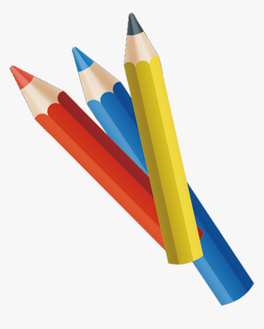 Colored Pencil Drawing - Clipart Color Pencil Png, Transparent Png, Free Download