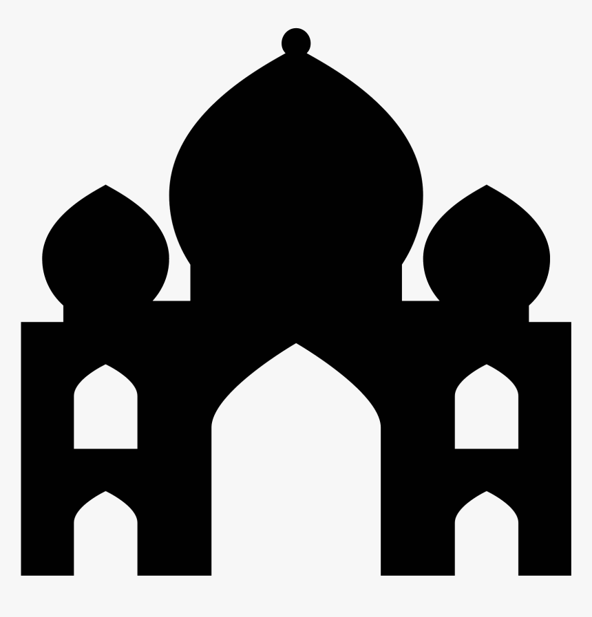 Image Library Download Arch Vector Mughal - Icone Taj Mahal, HD Png Download, Free Download