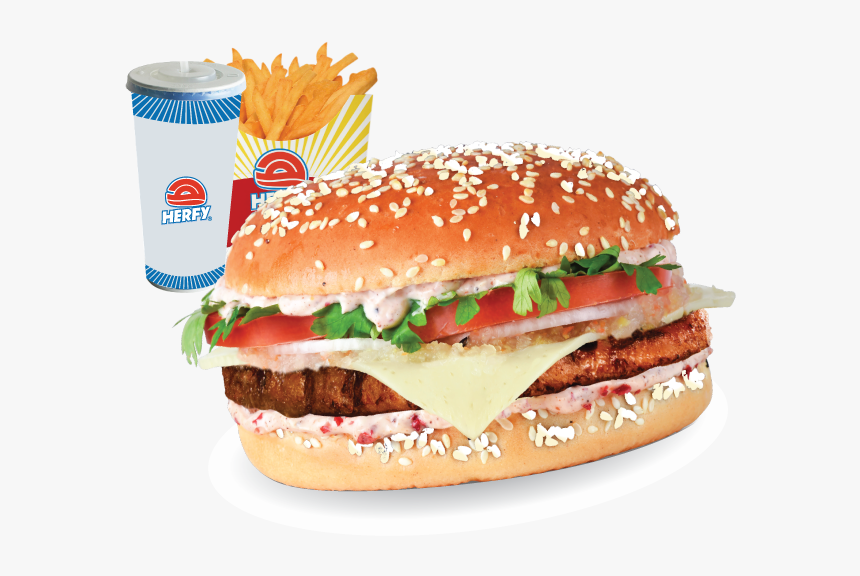 Herfy Turkish Burger, HD Png Download, Free Download