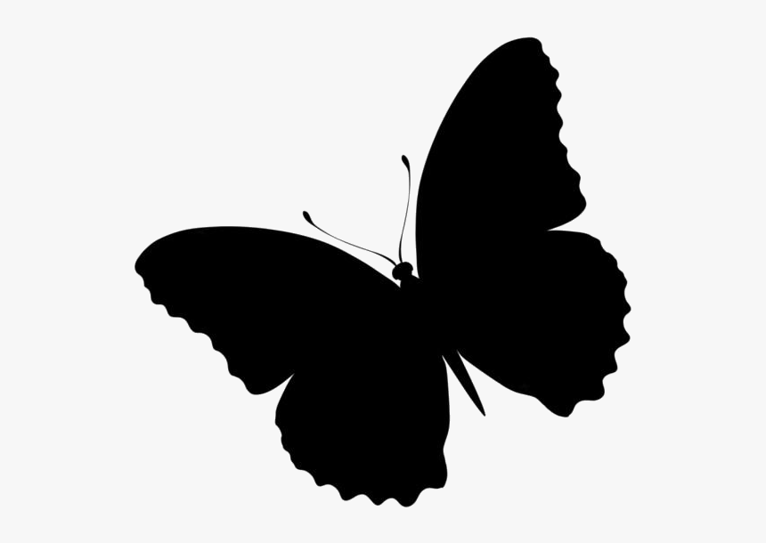 Butterfly Flying Png Transparent Images - Butterfly Silhouette, Png Download, Free Download