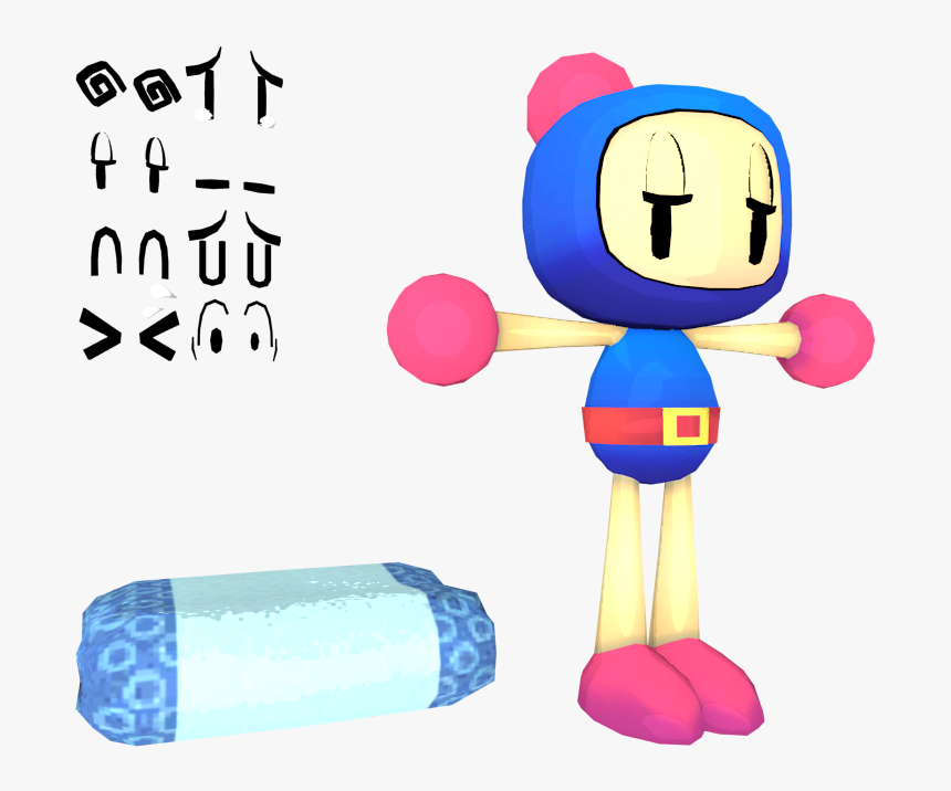 Download Zip Archive - Super Bomberman R Blue, HD Png Download, Free Download