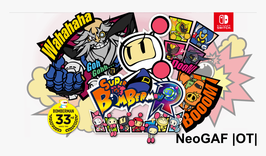 Super Bomberman R Nintendo Switch, HD Png Download, Free Download