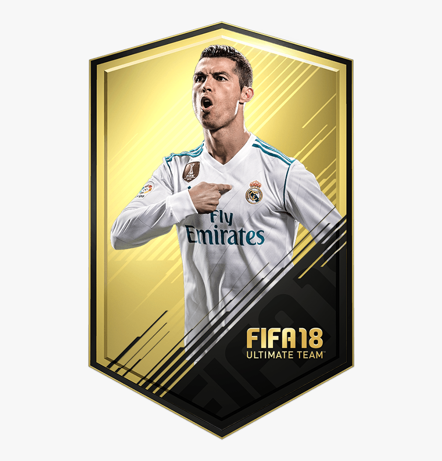 Fifa Cristiano 15 17 Mobile 18 Ronaldo Clipart - Cristiano Ronaldo Fifa 18 Card, HD Png Download, Free Download